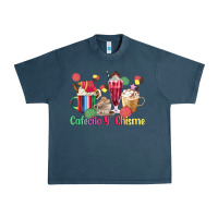 Cafecito Y Chisme Coffee Cups Urban Heavy Tee | Teevron