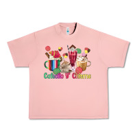 Salmon cafecito y chisme coffee cups Urban Heavy Tee - MaliasSmallBusiness