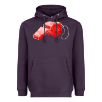 Plum whistle  fa element Heavyweight Hoodie - FaDigitalArtStudio