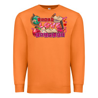 Carrot Valentine's Day teach love inspire Premium Sweatshirt - FaDigitalArtStudio