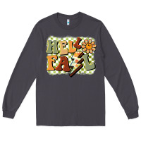 Smoke groovy hello fall Long Sleeve Tee - BarkalooDesign