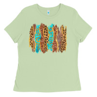 Matcha western brushstrokes Ladies Tee - AdoDesignShop