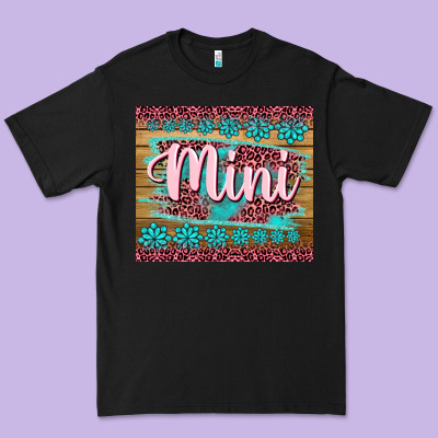 Western Mother's Day Mini Premium Tee Designed By Barkaloodesign
