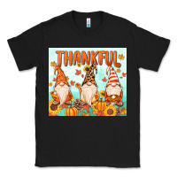 Black thankful gnome Classic Tee - MaliasSmallBusiness