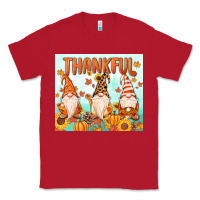 Red thankful gnome Classic Tee - MaliasSmallBusiness