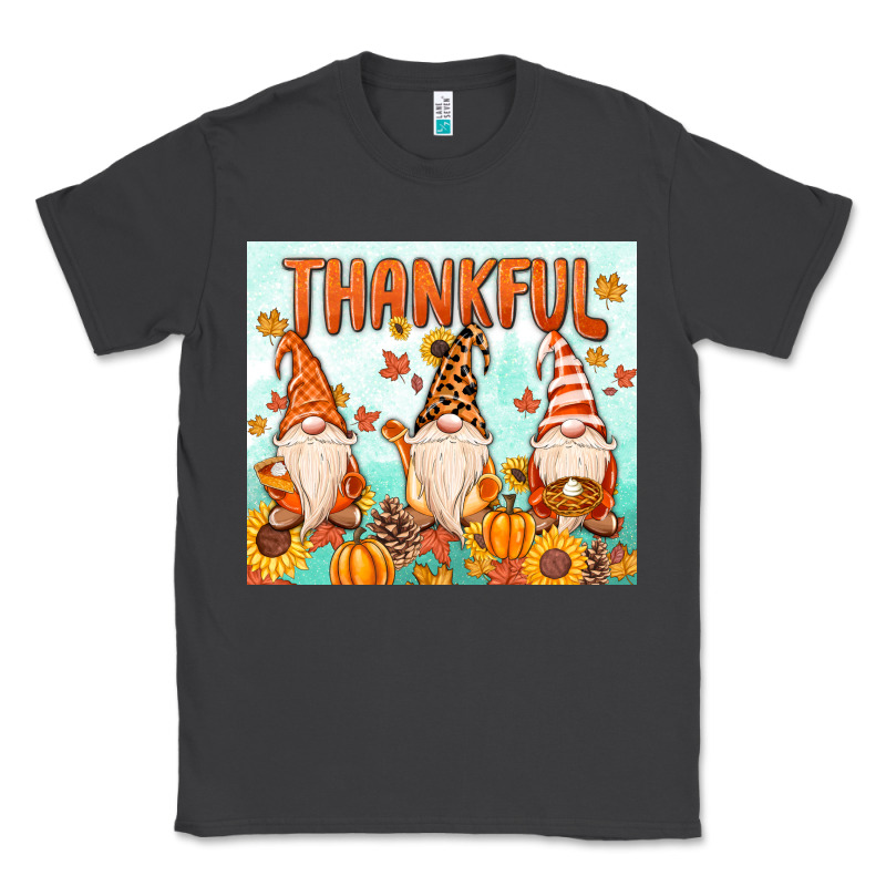Thankful Gnome Classic Tee by MaliasSmallBusiness | Teevron