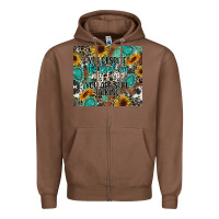 Chestnut yet despite the look on my face you are still talk Zipper Hoodie - CowGirlArtShop