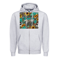 Heather Grey yet despite the look on my face you are still talk Zipper Hoodie - CowGirlArtShop