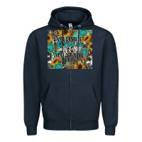 Navy yet despite the look on my face you are still talk Zipper Hoodie - CowGirlArtShop