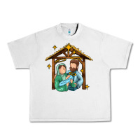 Lunar Rock jesus newborn oh holy night Urban Heavy Tee - MaliasSmallBusiness