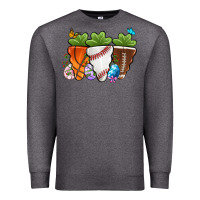 Charcoal Heather Easter Day Sports Easter sports carrots Premium Sweatshirt - OliviaCreatesArt