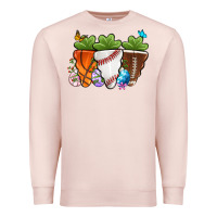Pale Pink Easter Day Sports Easter sports carrots Premium Sweatshirt - OliviaCreatesArt