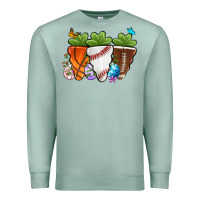 Seafoam Easter Day Sports Easter sports carrots Premium Sweatshirt - OliviaCreatesArt