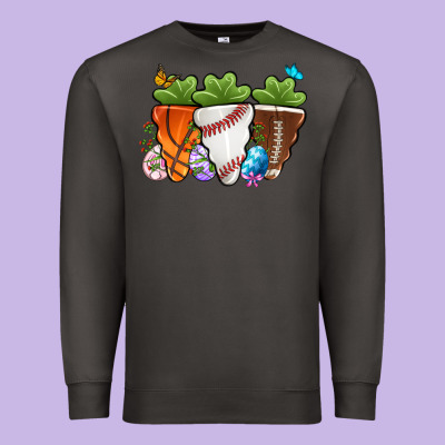Easter Day Sports Easter Sports Carrots Premium Sweatshirt Designed By Oliviacreatesart