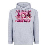 Heather Grey i'm dreaming of a pink christmas Heavyweight Hoodie - FaDigitalArtStudio