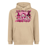 Mushroom i'm dreaming of a pink christmas Heavyweight Hoodie - FaDigitalArtStudio