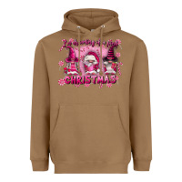 Toasted Coconut i'm dreaming of a pink christmas Heavyweight Hoodie - FaDigitalArtStudio