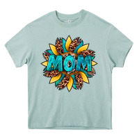 Arona sunflower mom leopard Heavy Core Tee - Artiststas