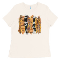 Bone western brushstrokes Ladies Tee - AdoDesignShop