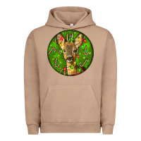 Pigment Burro red brocket deer christmas Urban Hoodie - LillyAllenDesigns