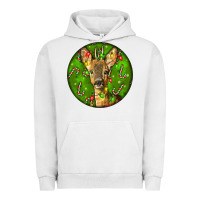 Pigment Lunar Rock red brocket deer christmas Urban Hoodie - LillyAllenDesigns