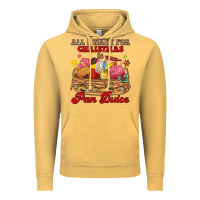Vintage Mustard all i want for christmas is pan dulce Vintage Hoodie - MaliasSmallBusiness
