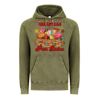 Vintage Olive all i want for christmas is pan dulce Vintage Hoodie - MaliasSmallBusiness