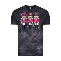 Cloud Black Pink nutcrackers Vintage Tee - MaliasSmallBusiness