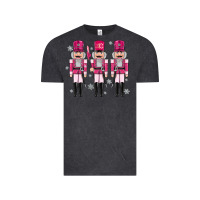Vintage Black Pink nutcrackers Vintage Tee - MaliasSmallBusiness