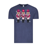 Vintage Denim Pink nutcrackers Vintage Tee - MaliasSmallBusiness