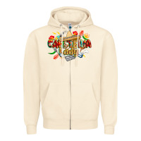 Sandshell cinco de mayo cafeteria lady Zipper Hoodie - CowGirlArtShop