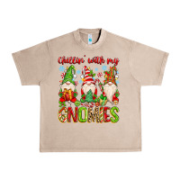 French Oak chillin with my gnomies Urban Heavy Tee - MaliasSmallBusiness