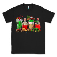 Black Christmas tractor coffee cup Classic Tee - NancyCooperArtShop