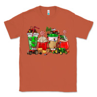 Copper Christmas tractor coffee cup Classic Tee - NancyCooperArtShop
