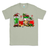 Matcha Christmas tractor coffee cup Classic Tee - NancyCooperArtShop
