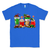 True Royal Christmas tractor coffee cup Classic Tee - NancyCooperArtShop