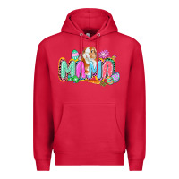 Cardinal Western Mama Easter Premium Hoodie - CowGirlArtShop