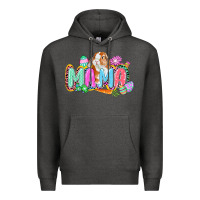 Charcoal Heather Western Mama Easter Premium Hoodie - CowGirlArtShop