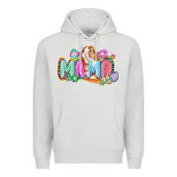 Dove Grey Western Mama Easter Premium Hoodie - CowGirlArtShop