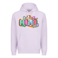 Lilac Western Mama Easter Premium Hoodie - CowGirlArtShop