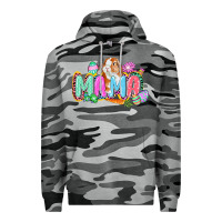 Slate Camo Western Mama Easter Premium Hoodie - CowGirlArtShop