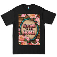 Black Western Welcome To Our Home Premium Tee - LillyAllenDesigns