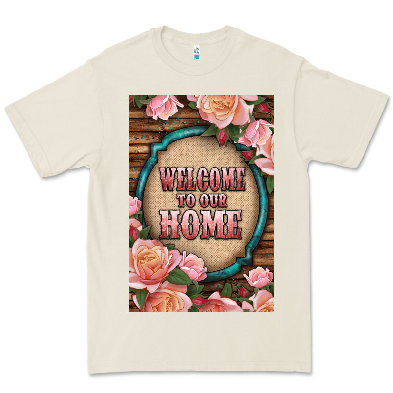Western Welcome To Our Home Premium Tee by LillyAllenDesigns | Teevron