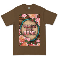 Cacao Western Welcome To Our Home Premium Tee - LillyAllenDesigns