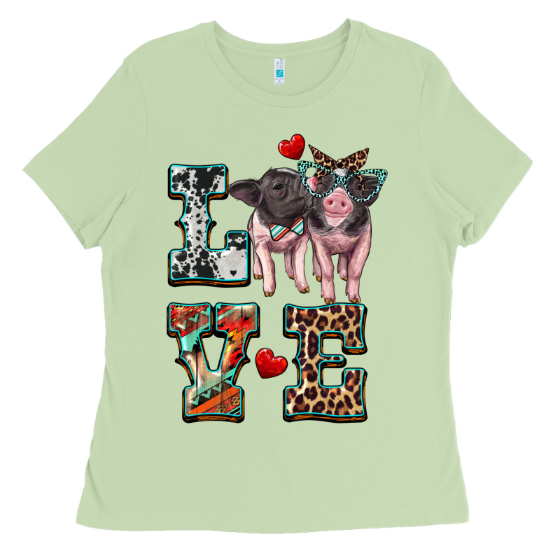 Love Baby Pigs Ladies Tee by Artiststas | Teevron