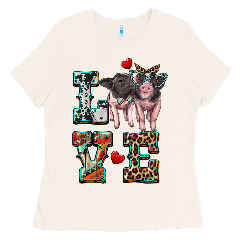 Love Baby Pigs Ladies Tee by Artiststas | Teevron