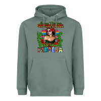 Sage Mexican Chingona Heavyweight Hoodie - FaDigitalArtStudio