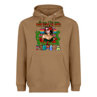 Toasted Coconut Mexican Chingona Heavyweight Hoodie - FaDigitalArtStudio