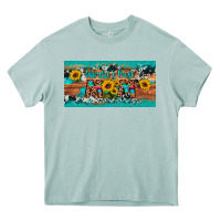 Arona world's best mom sunflower license plate Heavy Core Tee - Artiststas
