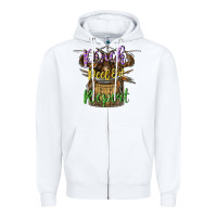 White pinch peel eat repeat Zipper Hoodie - CowGirlArtShop